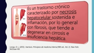 Longo, D. L. (2012). Harrison, Principios de medicina Interna (18th ed., Vol. 2). New York:
McGraw-Hill.
 