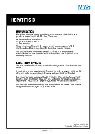 Hepatitis B | PDF