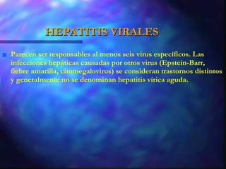 HEPATITIS VIRALES ,[object Object]