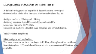 HEPATITIS presentation for microbiology for nursing students | PPTX