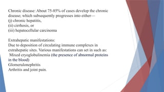 HEPATITIS presentation for microbiology for nursing students | PPTX