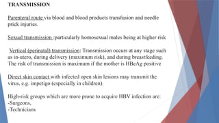 HEPATITIS presentation for microbiology for nursing students | PPTX