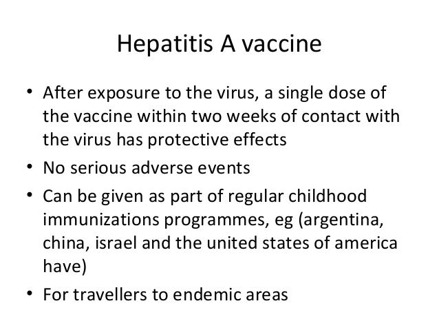 Hepatitis A
