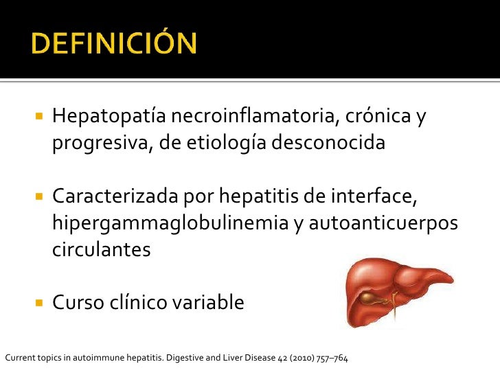 Hepatitis autoinmune