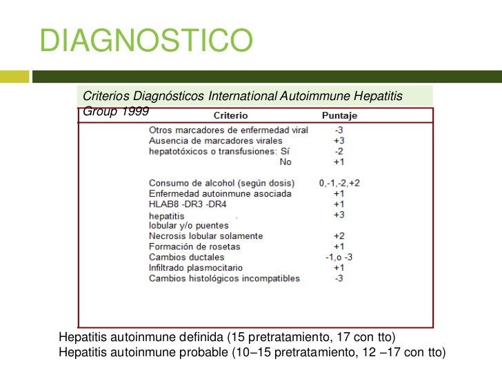 Hepatitis autoinmune