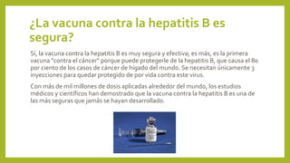 Prevención de la Hepatitis B | PPTX