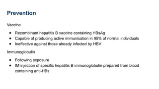 Hepatitis b general medicine powerpoint.. | PPTX