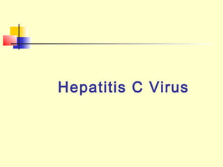 Hepatitis C Virus

 