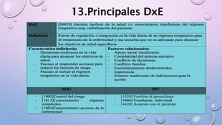 13.Principales DxE
 