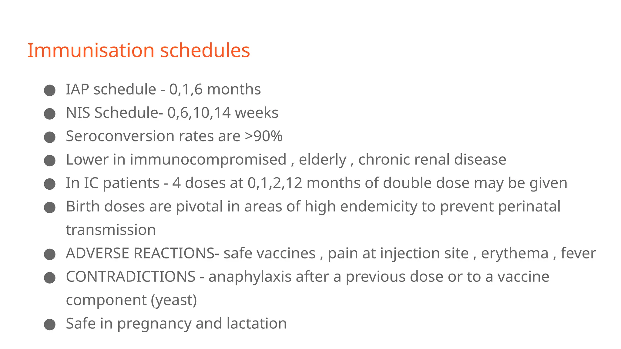 Hepatitis b vaccine immunisation schedule ,mode of action ,latest ...