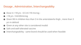 Hepatitis b vaccine immunisation schedule ,mode of action ,latest ...