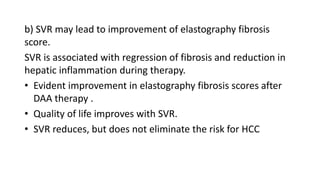 Hepatitis C E learning summary - Clinical features and treatment | PPTX