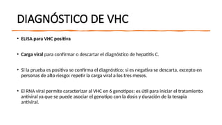 Que Detecta Vhc HEPATITIS C EN PACIENTE VIH definitivo (1).pptx