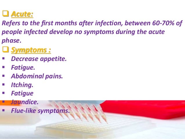 Hepatitis c itching