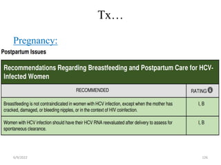 Tx…
Pregnancy:
6/9/2022 126
 