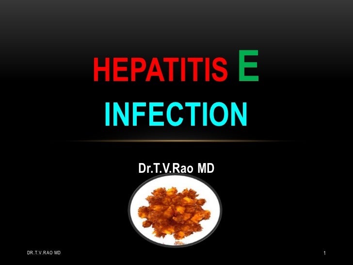 Hepatitis E Infection