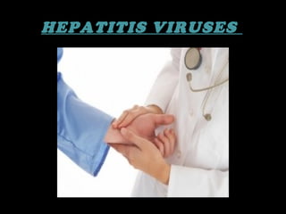 1
HEPATITIS VIRUSES
 