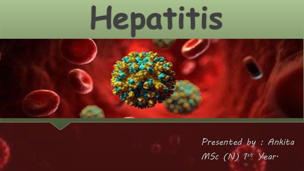 presentation on hepatitis