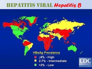 HEPATITIS VIRAL Hepatitis B
 