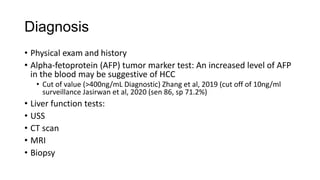 HEPATOCELLULAR AND GALL BLADDER CARCINOMA.pptx