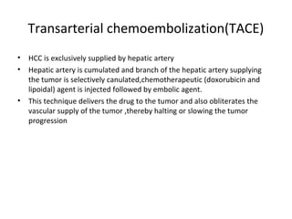 Tacehcc Hepatocellular cancer ,liver cancer . | PPT