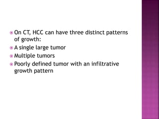 Hepatocellular carcinoma | PPTX