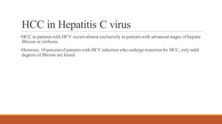 Hepatocellular carcinoma (HCC) | PDF