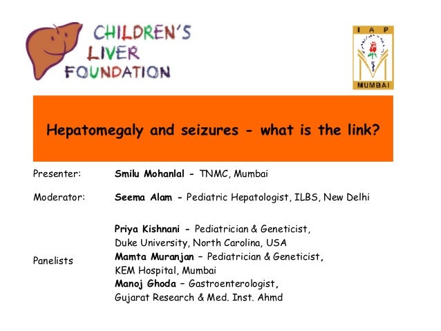 Hepatomegaly And Seizures