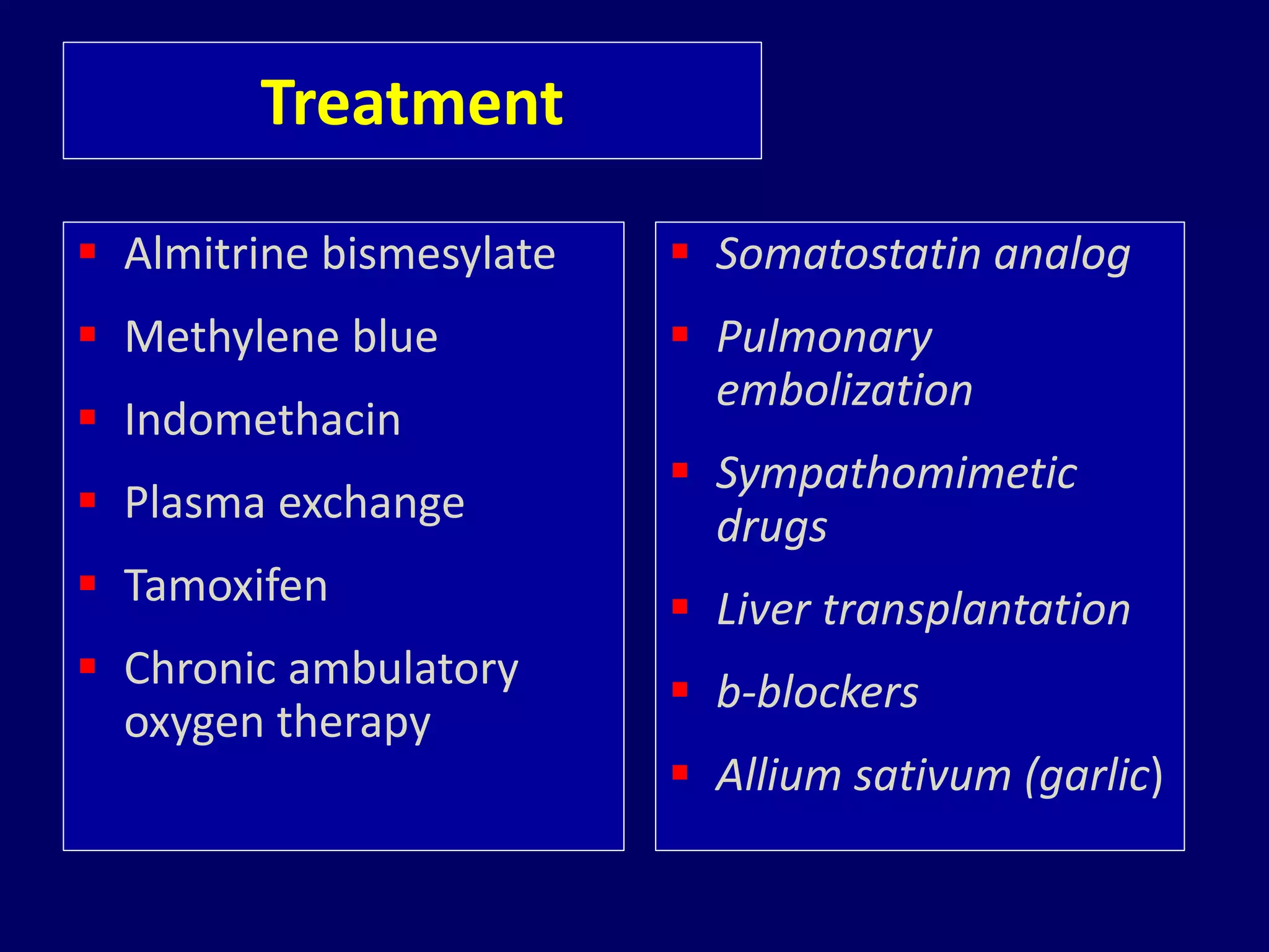 Hepatopulmonary Syndrome By Dr.Tinku Joseph | PPTX