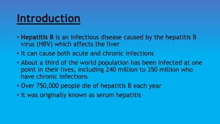 Hepatitis B | PPTX