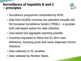 Surveillance of hepatitis B and C in the EU/EEA – 2017 data | PPTX