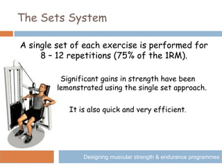 Resistance training | PPTX