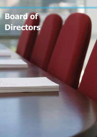 Board of
Directors




20
 