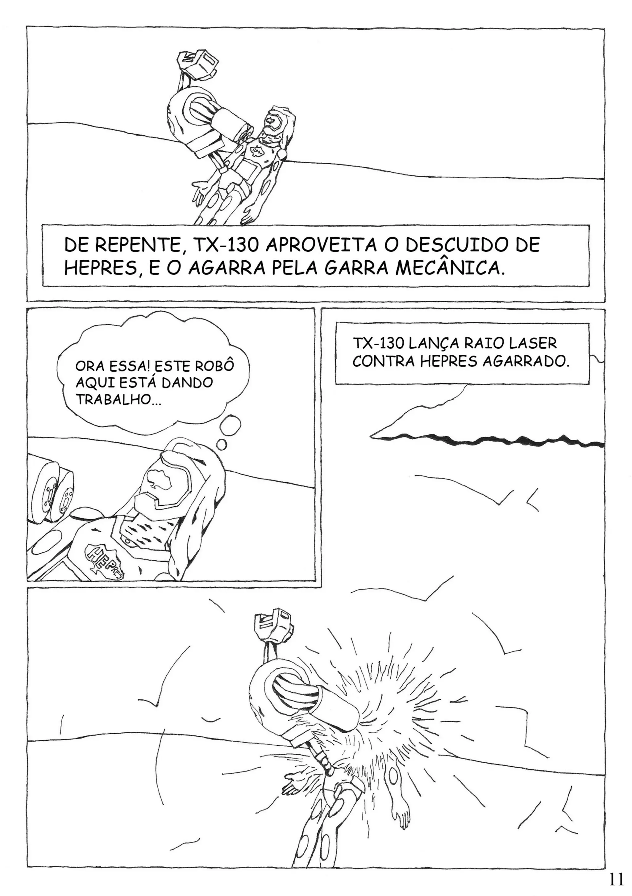 Hepres nº 3 - Primeiro encontro com TX-130