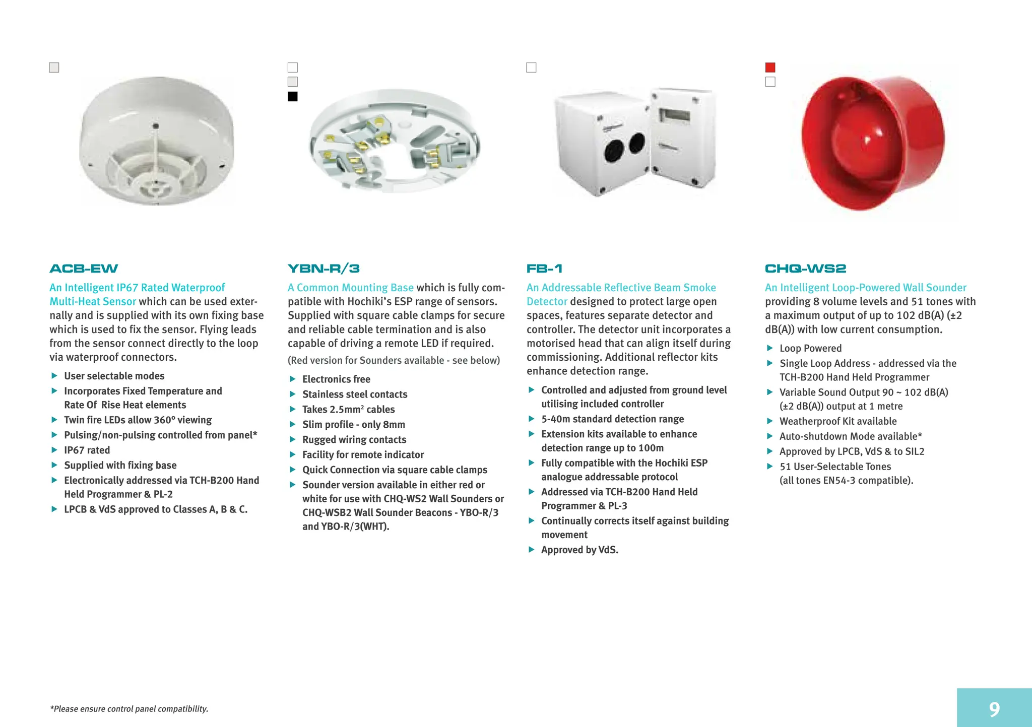 Hochiki fire alarm& hydrant system catalog PPT