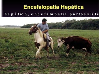 Coma hepático, encefalopatia portossistêmica 