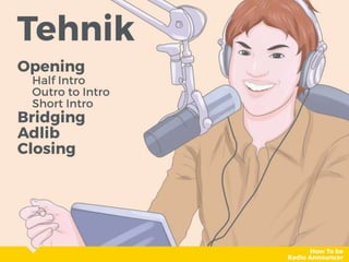 How to be announcer