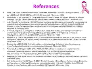 HER2+ signalling pathways