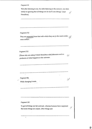Heraclitus   fragments 1 (2)