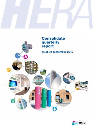 Consolidate
quarterly
report
as at 30 september 2017
 