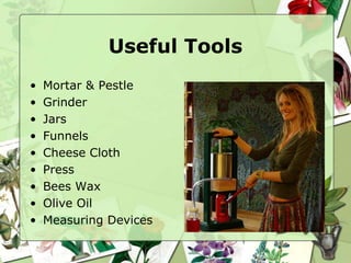 Elixir Making Tools Herbal Medicine-Making 101 | PPTX