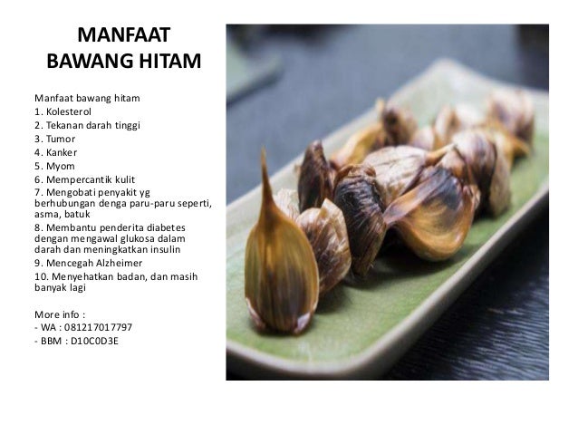 Herbal Bawang Hitam Natural
