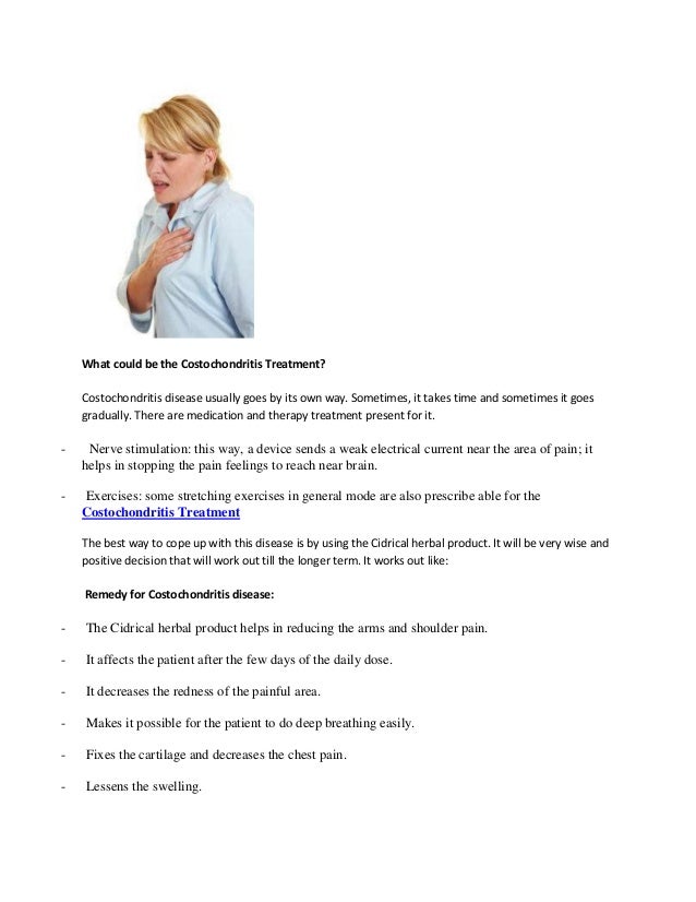 Costochondritis Treatment, Symptoms, Causes, Remedy