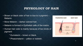Hair Color Science Herbal Cosmectics- Durgashree Diwakar | PPTX