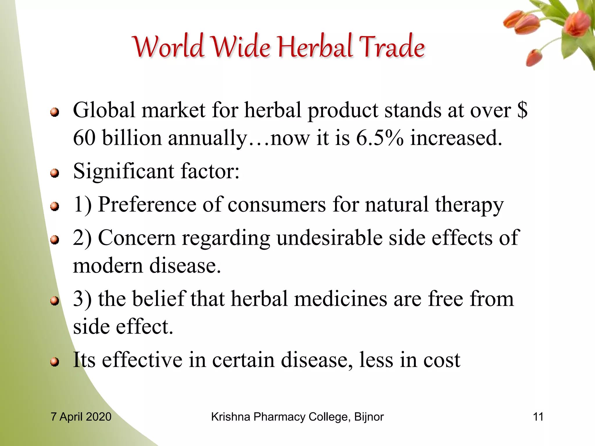Herbal drug industry (unit 5) PPT