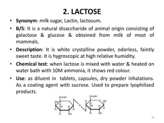 Herbal excipients | PPT