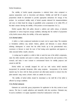 Herbal formulation chapter | PDF