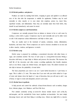 Herbal formulation chapter | PDF
