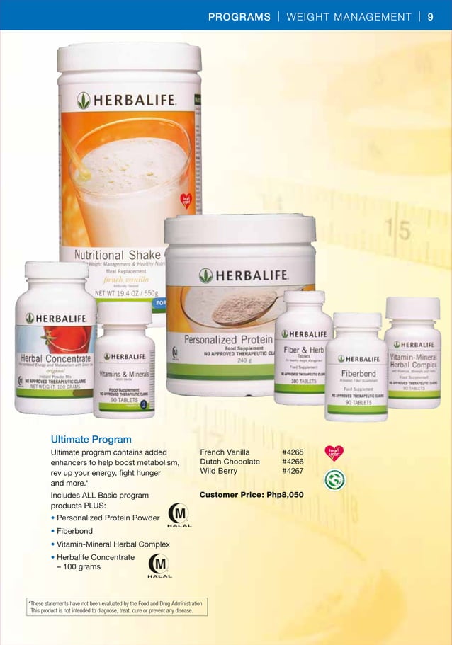 Herbalife Independent Distributor Energy Nutrition Weight