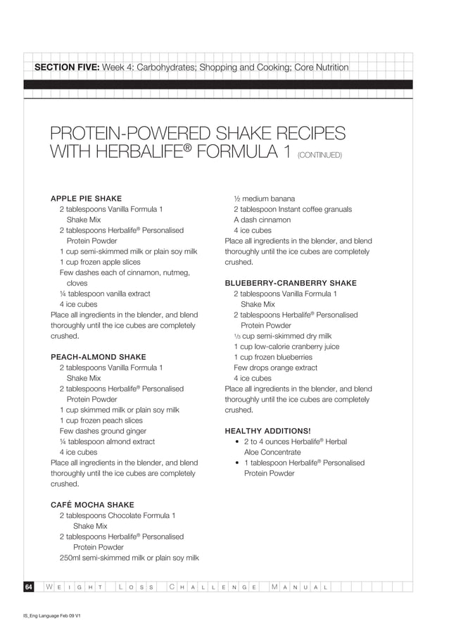Herbalife weightlosschallengemanual PDF